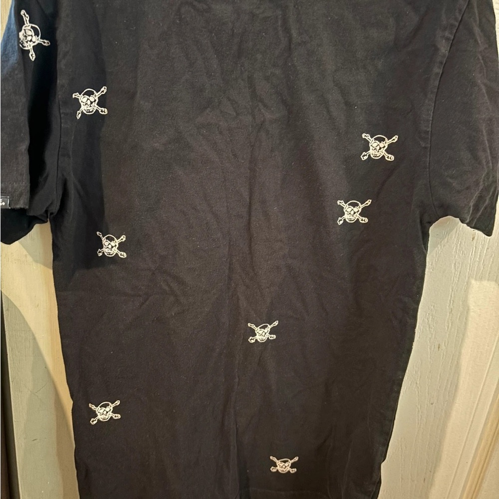 Vans Black Skull Graphic Tee - Picture 2 of 3